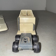 Vintage 1992 TONKA GI Joe MILITARY MACHINES Flat Bed Tractor Tráiler
