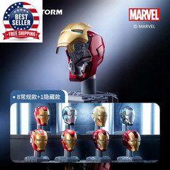 Original Iron Man Helmet Mask 9 Styles War Machine MK16 MK42 MK85 Tony Stark DIY