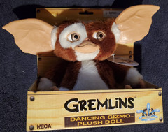 GREMLINS: DANCING GIZMO PLUSH DOLL / 6″ Battery Operated Collector Item