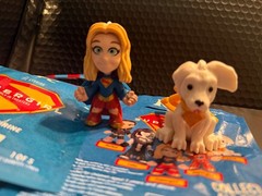Supergirl/Dog KFC Exclusive Supergirl and SuperKrypto set of two