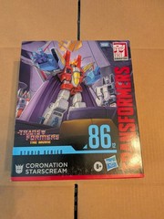 Hasbro 86-12 Transformers The Movie Studio Series Coronation Starscream NIB