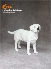 JJM Standing Labrador Retriever Dog Figure Model Xmas Gift Souvenirs Toy