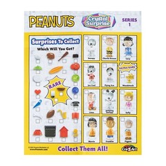 CraZArt **PEANUTS CRYSTAL SURPRISE FIGURES Series 1** You Choose SNOOPY & PALS
