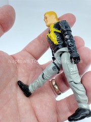 GI JOE COMANDOS EM ACAO CEREBRO (MACE) FIGURE 99% COMPLETE w/ACCS BRAZIL ESTRELA