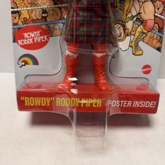 NEW Mattel LJN WWE Superstars Series 3 Rowdy Roddy Piper Chase Black Card Target