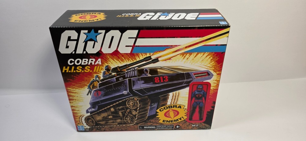 G.I.Joe Retro Cobra HISS III – w. Rip It Action Figure Walmart Exclusive – New!