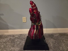 HULK Version Life Size 1:1 Nano Gauntlet – Avengers End Game Hot Toys VG Cond.