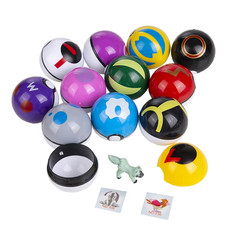 12 Pcs/ Set Pocket Ball Monster Figures Model Toys Pocket Poke Ball Petelf US