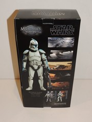 SIDESHOW STAR WARS REPUBLIC CLONE TROOPER LIEUTENANT BLUE 1/6 Figure EXCLUSIVE