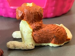 Vintage 1993-94 MEG Puppy In My Pocket x 4 + Extra Animals + Bed + x3 Stands
