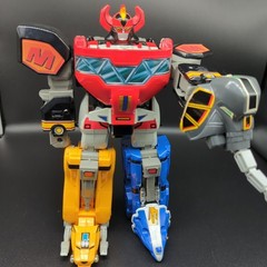 Vintage Bandai Mighty Morphin Power Rangers Dino Megazord INCOMPLETE