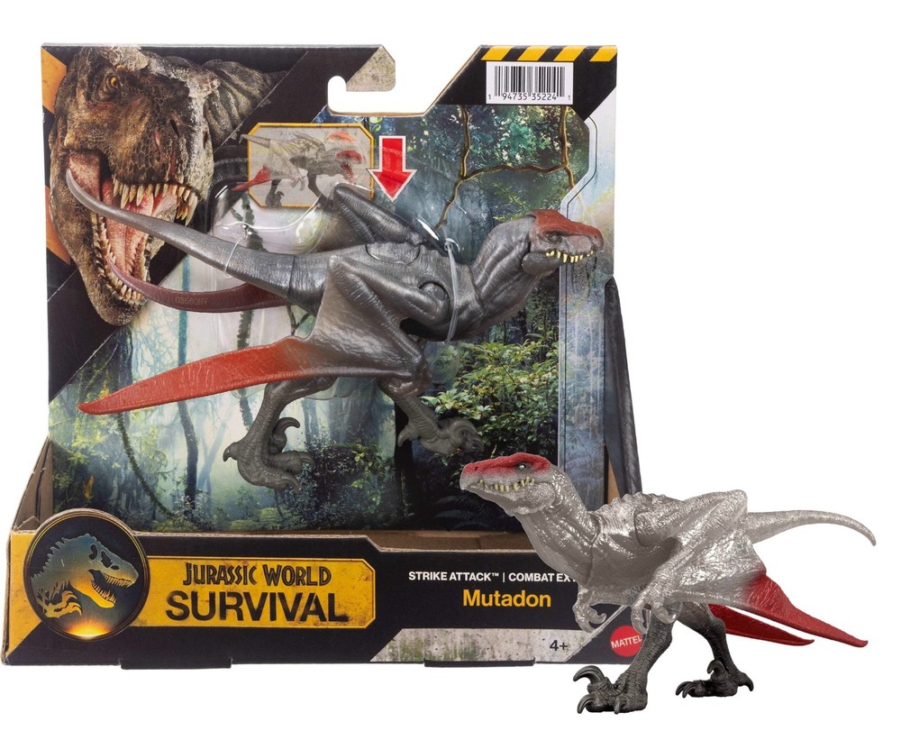 Jurassic World Survival Strike Attack Mutadon 7in. Figure New in Box