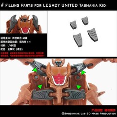 Shockwave Lab Filling Parts Upgrade Kit For Legacy United Evolution Kingdom