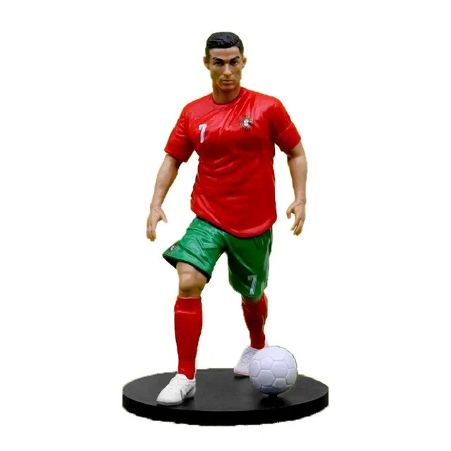 Cristiano Ronaldo Portugal Soccer Action Figure 18cm Pvc NEW