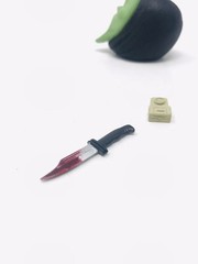 SCREAM GHOSTFACE GLOW-IN-THE-DARK MASK ACTION FIGURE HEAD & KNIFE NECA ULTIMATE