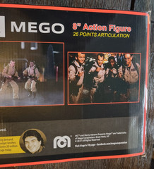 🎃 Ghostbusters Mego 4 Pack Set Figures Hasbro Venkman Spengler Stanz Zeddemore