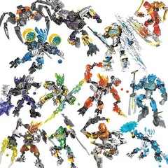 Bionicle Skull Warrior Building Blocks Set – Fun Action Figure for Kids – NO BOX