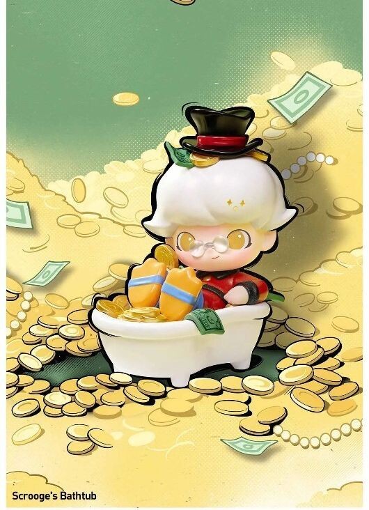 Pop Mart Dimoo World x Disney Figure: Scrooge’s Bathtub