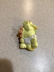 Magic Diaper Baby Dino Toy 1992 Galoob Plastic Yellow