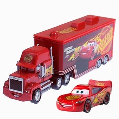 Disney Pixar Cars Black Storm Jackson DiNOco Cruz Mack Hauler Truck & Car Toys