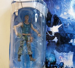 Avatar Movie 3.75 in Col. Miles Quaritch Action Figure Mattel 2009