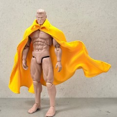 PB-CRC-YEL: 1/12 yellow Wired Collar Cape for 6″ Action Figure