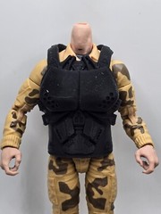3d Printed SCI FI ARMORED FLEXIBLE VEST 1:12 6″ GI Joe Classified/Marvel Legend
