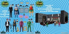 Batman (1966) Classic TV Series Mezco Toyz 5 Points Deluxe Box Set NEW