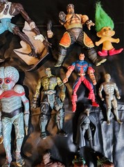 Vintage Action Figures Fudoh Metaluna Monsters Mole Man Frankenstein Jigsaw Ect