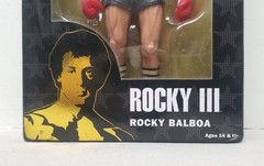 (2016) NECA 7″ Rocky 3 Series 1 “Rocky Balboa” 40th Anniv. Figure NIB (BOX DMGE)