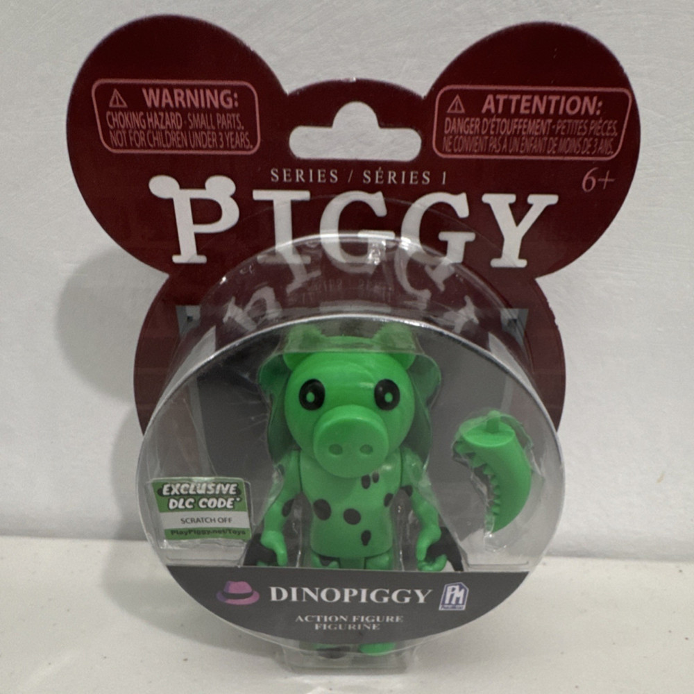 Dinopiggy Piggy Action Figure PhatMojo Roblox w/ DLC Code NEW Sealed