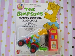 The Simpsons 1990 Bart’s Remote Control Quad Cycle-Mattel #8531-Unopened