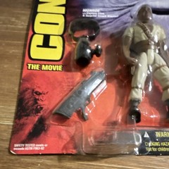 Congo the Movie 1995 Action Figures Karen Ross, Kahega Peter Elliot Monroe 1995
