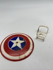 Captain America 1966 CAPTAIN ACTION Ideal ORIGINAL FIGURE, Mask, Guns, Belt