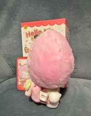 Top Toy Hello Kitty Fruity Paradise Opened Plush Pendant – Soft Peach