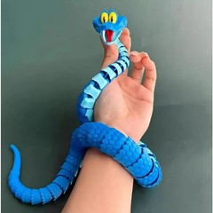 40cm Articulated 3D Printed Flexible Snake Figure Fidget Toy Collectible Model