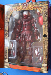 NECA IT ULTIMATE BLOOD PENNYWISE WELCOME TO DERRY FIGURE NEW IN BOX
