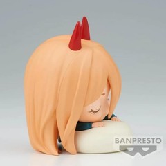 Banpresto BP88663P Figur Q Posket Sleeping Power Chainsaw Man, 7 cm, Mehrfarbig