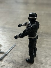 G.I. Joe ARAH 1989 Snake Eyes Vintage 3.75” Action Figure w/ Some Accessories