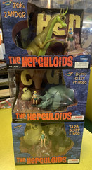 Herculoids Action Figures Complete Set 3 Full Boxed 2003 (NEW) Sealed Toynami