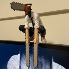 Anime Action Figure 14cm Collectible Model Toy PVC Chainsaw Character Figure Set