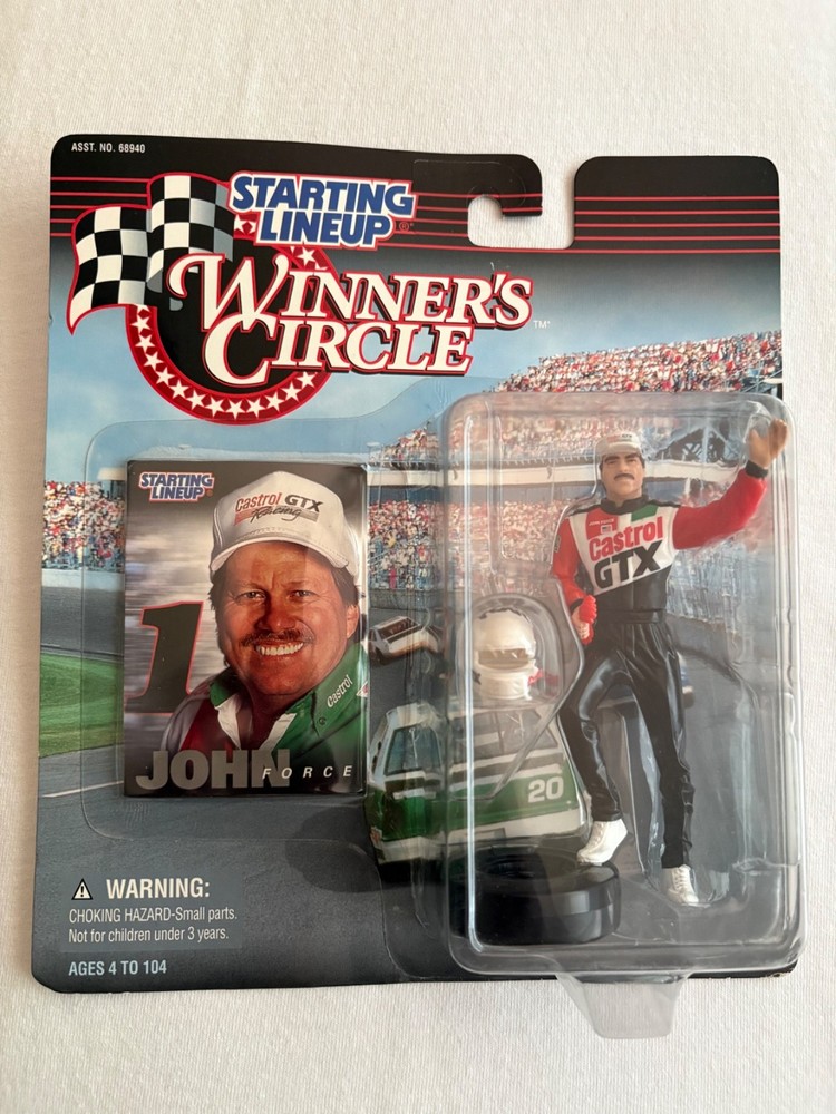 STARTING LINEUP SERIES WINNERS CIRCLE JOHN FORCE #68940