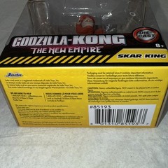 Godzilla X Kong The New Empire Skar King Keychain Jada Metalfigs Toy 2.5″