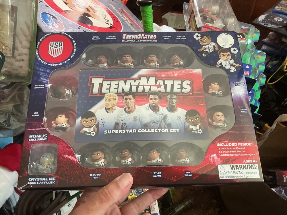 2026 WORLD CUP USA MEN’S SOCCER TEAM TEENYMATES FIGURES COLLECTOR SET 13 FIFA