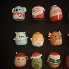 Squishmallows Squish-a-Longs 23 Christmas 2025 Advent Mini Lip Smacker w/ 1 Ring