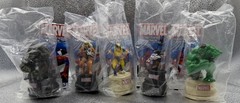 Marvel Chess Pieces- Wolverine, Hulk, Sabertooth, Abomination & Mystique NEW!