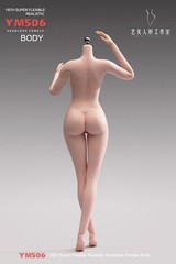 YM 1/6 Female Action Figure Body Sexy Bust Super Flexible Seamless Toy W/Details