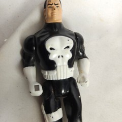 Vintage 90s Mavel ToyBiz Toy Lot Robot Wolverine – Captain America – Punisher