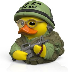 TUBBZ Boxed: Full Metal Jacket SGT JT Davis Cosplay Rubber Duck Vinyl Figure NEW