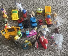 Mixed Toy Lot Mario Sonic Cars Figures Mini Vehicles Bundle Kids Toys Random Lot